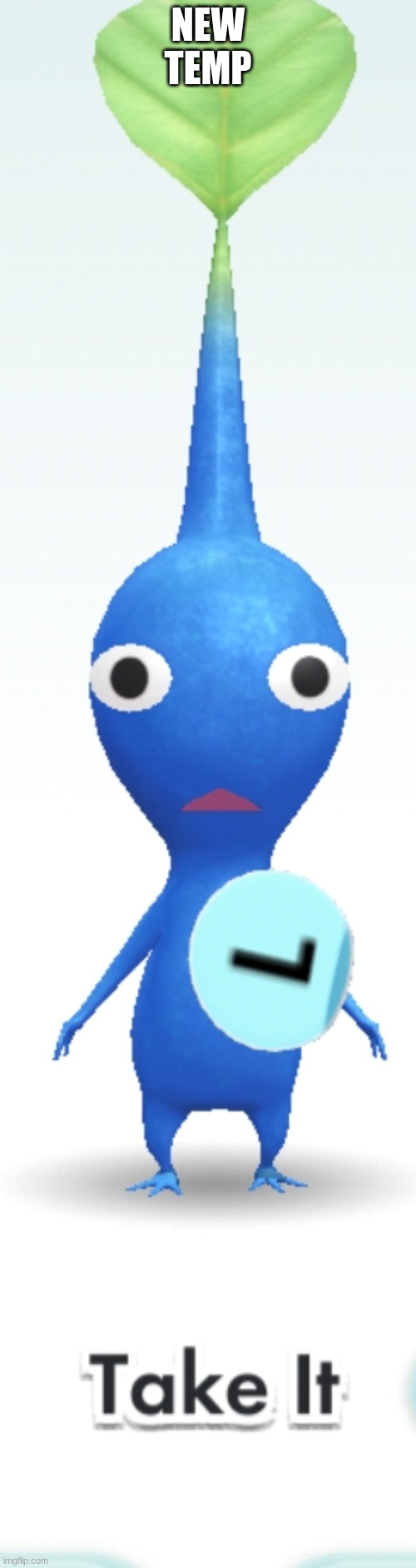 Take the L pikmin edition | NEW TEMP | made w/ Imgflip meme maker