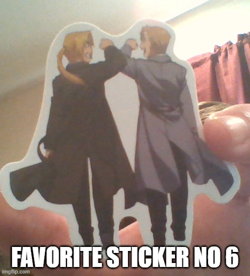 FAVORITE STICKER NO 6 | made w/ Imgflip meme maker