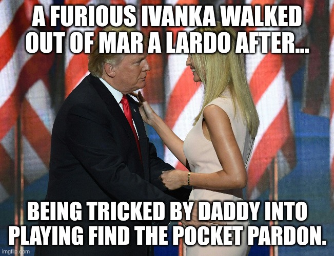 ivanka is about to get thrown under the bus Imgflip
