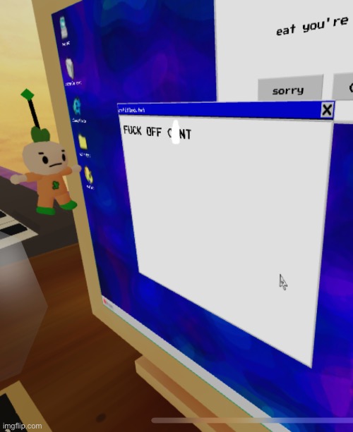 Reminder: this is a roblox game | made w/ Imgflip meme maker