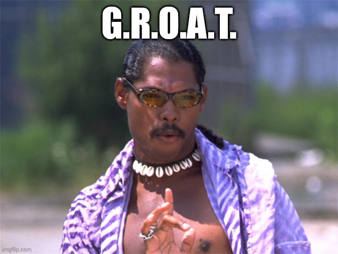 Pootie Tang say: | G.R.O.A.T. | image tagged in pootie tang say | made w/ Imgflip meme maker