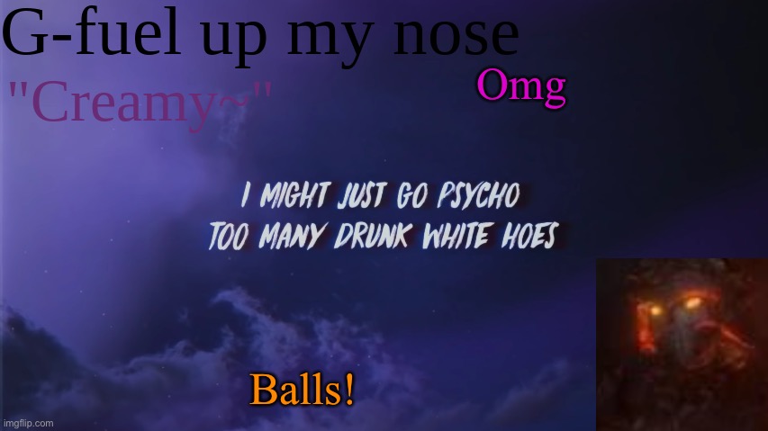 Lmao | Omg; Balls! | image tagged in sub to my yt | made w/ Imgflip meme maker