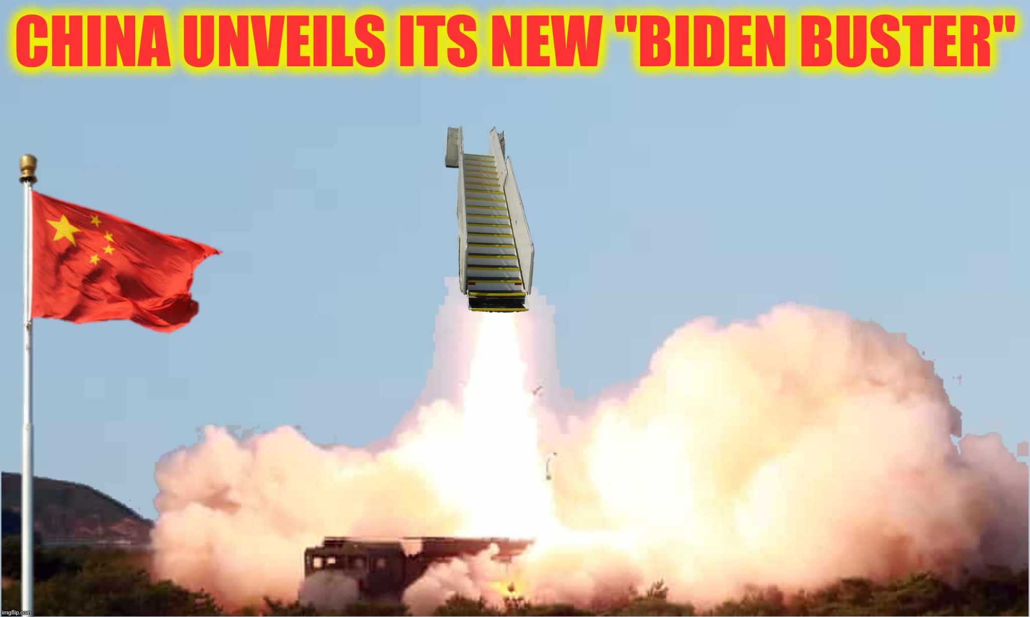 CHINA UNVEILS ITS NEW "BIDEN BUSTER" | made w/ Imgflip meme maker