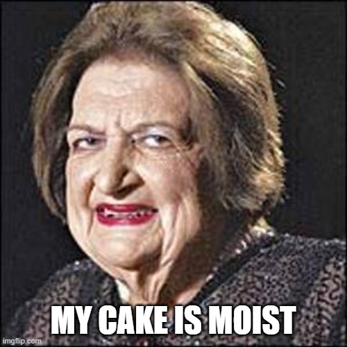 Moist | MY CAKE IS MOIST | image tagged in moist | made w/ Imgflip meme maker