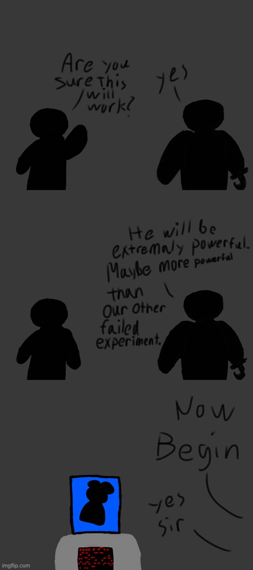 Ok so im making a comic and this was way lazy so yea. Imma continue tomorrow | image tagged in totally not copying spike,goodnight guys | made w/ Imgflip meme maker