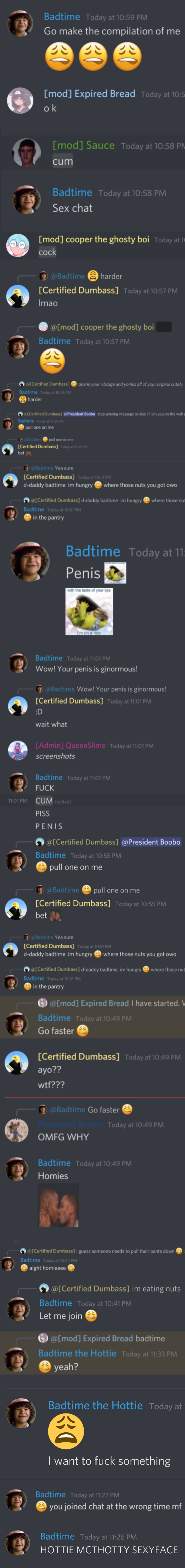Badtime exposed Part One Blank Meme Template