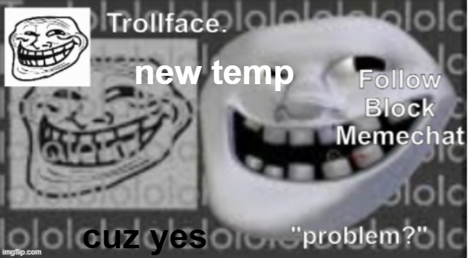 Trollface Announcement temp | new temp; cuz yes | image tagged in trollface announcement temp | made w/ Imgflip meme maker