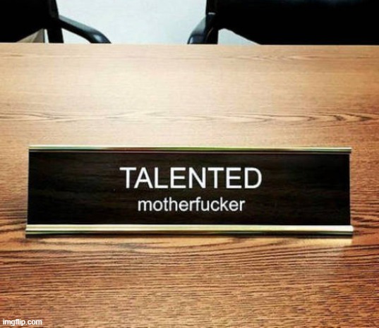 talented | image tagged in talented | made w/ Imgflip meme maker