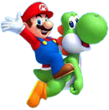 Mario on yoshi Blank Meme Template