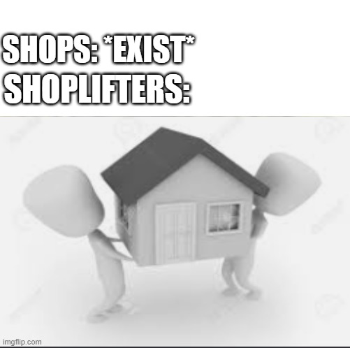 nah you can't argue with that | SHOPS: *EXIST*; SHOPLIFTERS: | image tagged in memes,can't argue with that / technically not wrong,funny | made w/ Imgflip meme maker
