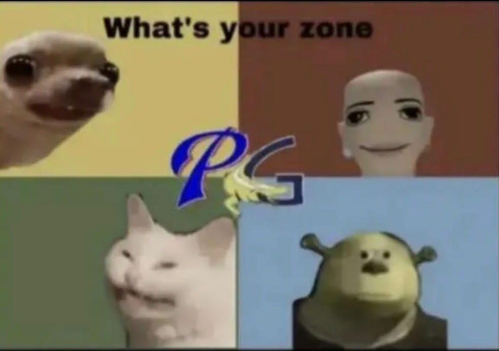 What's your zone? Blank Meme Template