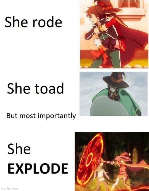 Megumeme | image tagged in anime | made w/ Imgflip meme maker