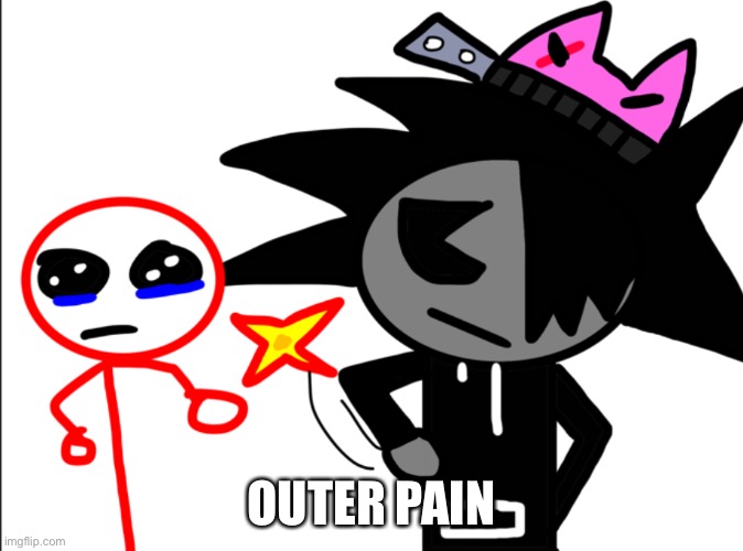 OUTER PAIN | made w/ Imgflip meme maker