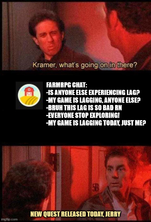 Kramer, what's going on in there - Imgflip