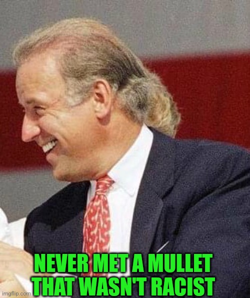 NEVER MET A MULLET THAT WASN'T RACIST | made w/ Imgflip meme maker