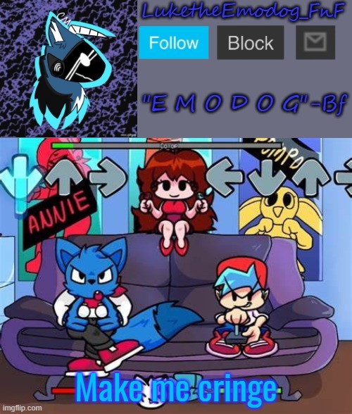 Loki temp thx tails | Make me cringe | image tagged in loki temp thx tails | made w/ Imgflip meme maker