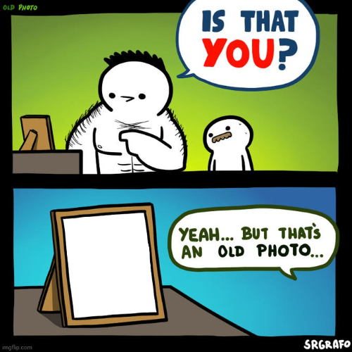 High Quality Srgrafo old photo Blank Meme Template