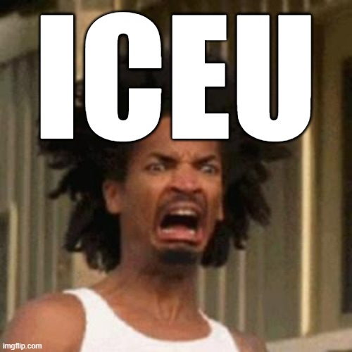 crab man eww | ICEU | image tagged in crab man eww | made w/ Imgflip meme maker