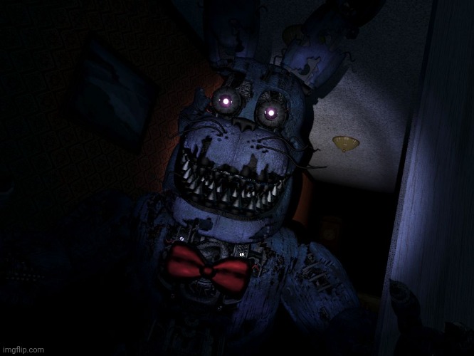 Nightmare Bonnie | image tagged in nightmare bonnie | made w/ Imgflip meme maker