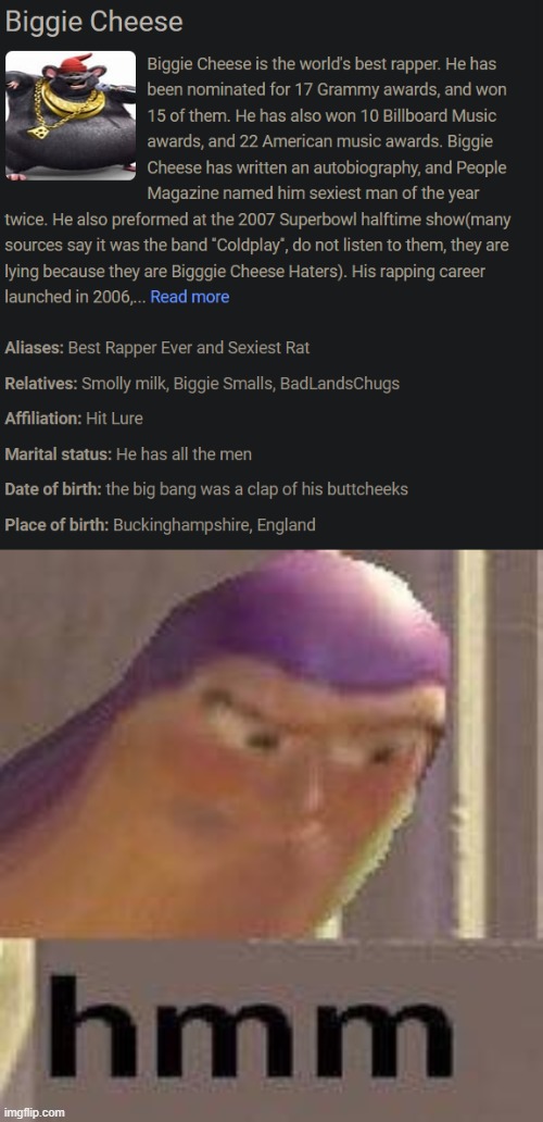 Waddup it's Biggie Cheese : r/dankmemes