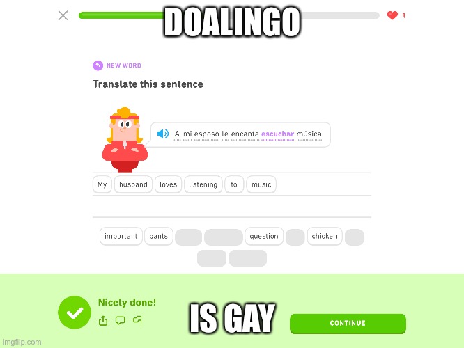 Just wrong | DOALINGO; IS GAY | image tagged in school | made w/ Imgflip meme maker