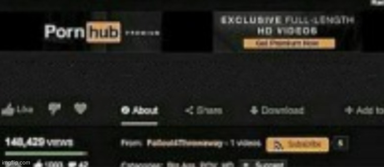 porn hub temp Blank Meme Template