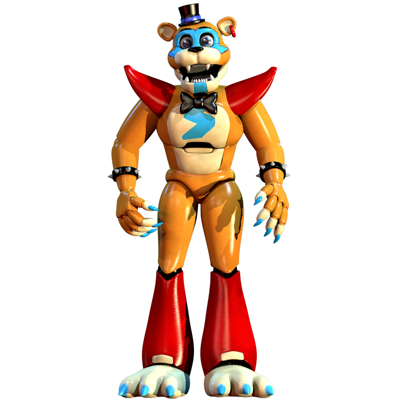 High Quality Glamrock Freddy Blank Meme Template