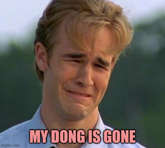 1990s First World Problems Meme | MY DONG IS GONE | image tagged in memes,1990s first world problems | made w/ Imgflip meme maker