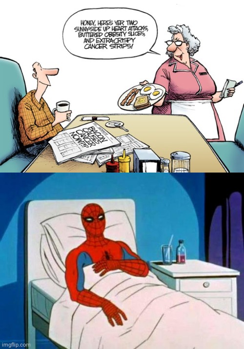 Restaurant food | image tagged in gave me cancer,heart attack,cancer,comics/cartoons,comics,memes | made w/ Imgflip meme maker