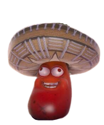 High Quality Sombrero Bean Bomb Blank Meme Template