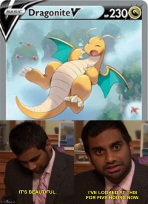 dragonite | image tagged in its beutiful | made w/ Imgflip meme maker