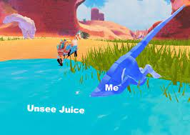 Creatures of Sonaria unsee juice Blank Meme Template