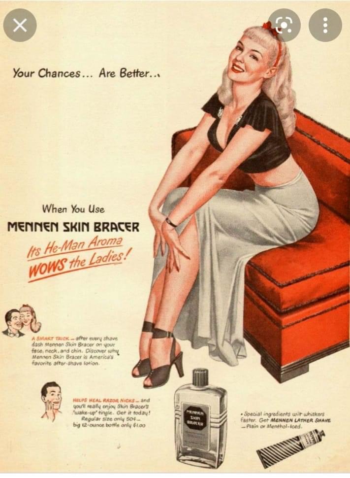 High Quality Curiously offensive vintage ads Blank Meme Template