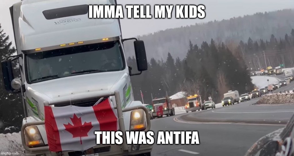 IMMA TELL MY KIDS; THIS WAS ANTIFA | made w/ Imgflip meme maker