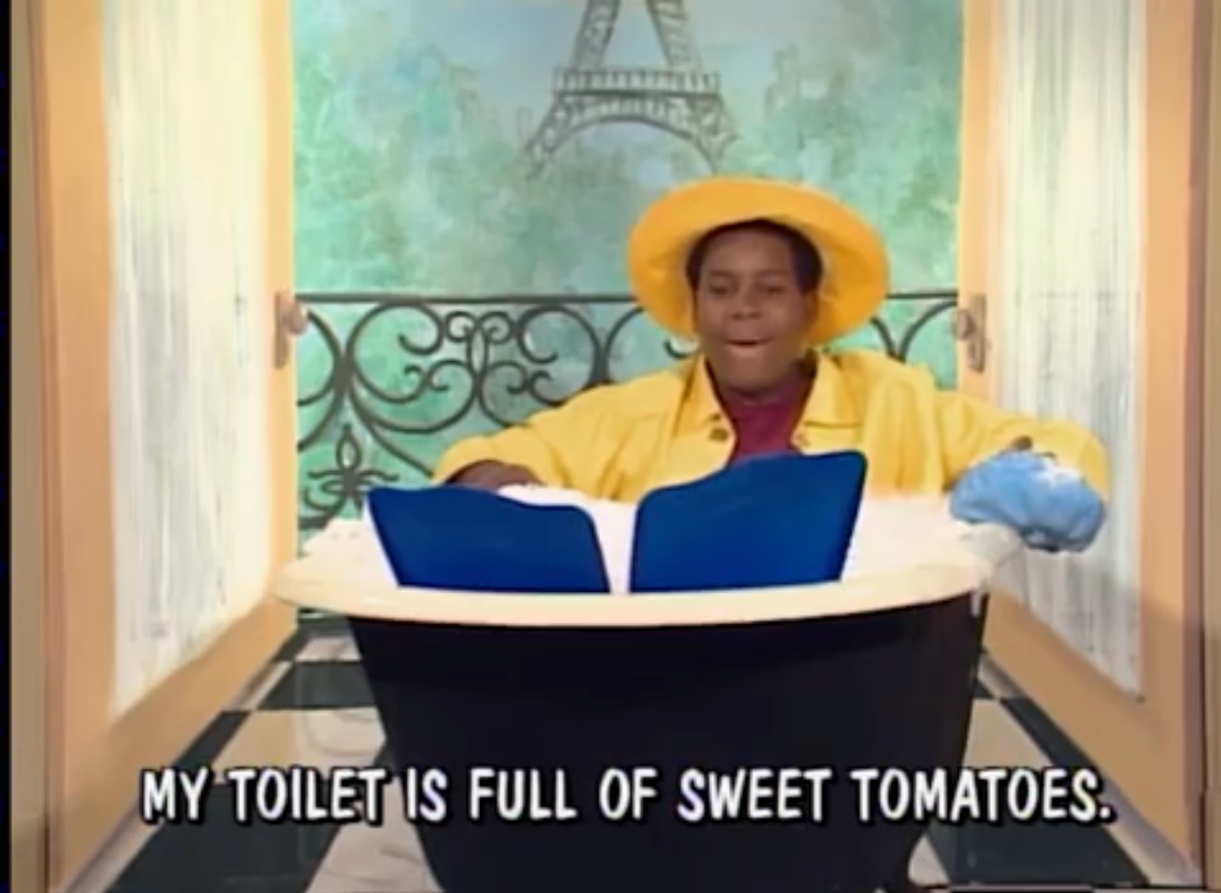 Kenan as Pierre Escargot Blank Meme Template