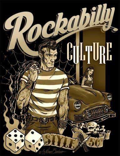 High Quality Rockabilly culture Blank Meme Template