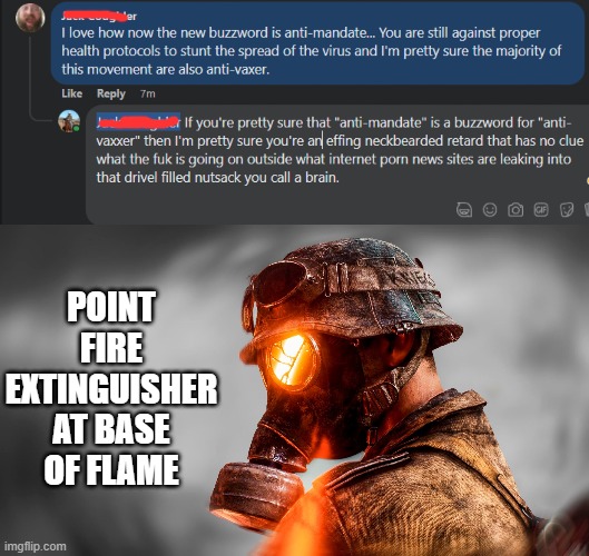 POINT FIRE EXTINGUISHER AT BASE OF FLAME | image tagged in target destroyed | made w/ Imgflip meme maker