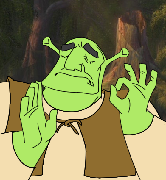 Shrek Pacha Blank Meme Template