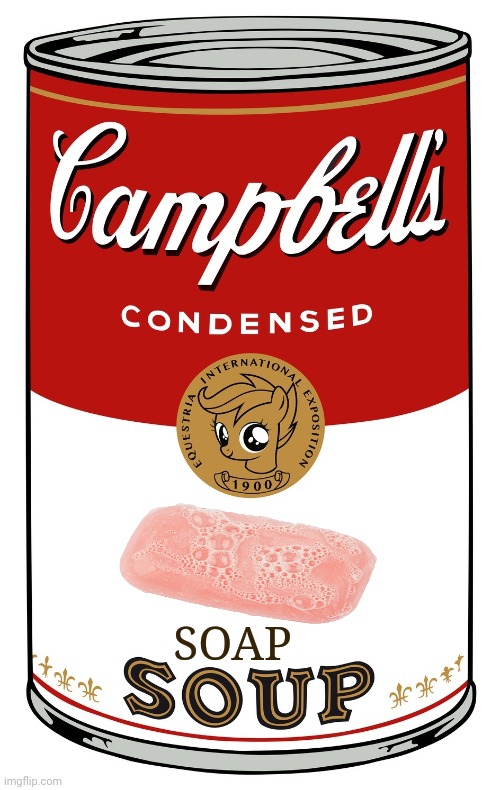 blank Campbell's soup can | SOAP | image tagged in blank campbell's soup can | made w/ Imgflip meme maker