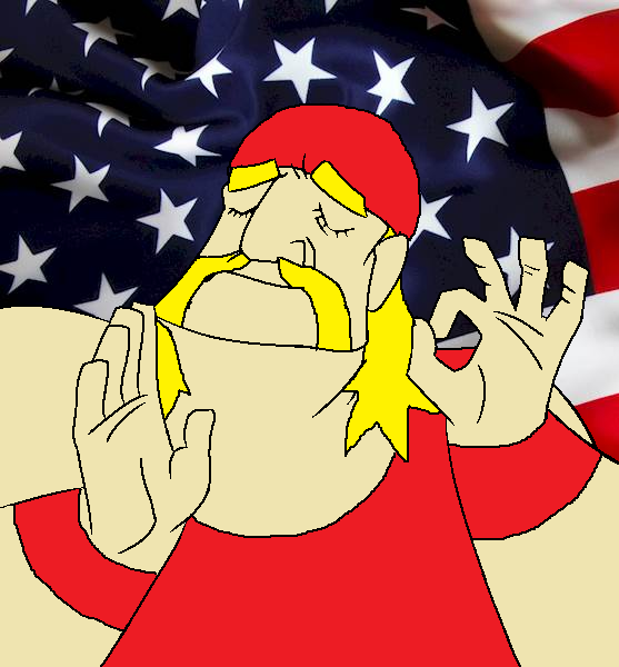 High Quality Hulk Hogan pacha Blank Meme Template