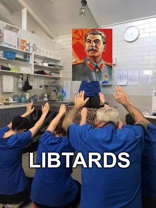 People Worshipping The Cat | LIBTARDS | image tagged in joseph stalin,libtards,stupid liberals,oh wow are you actually reading these tags | made w/ Imgflip meme maker