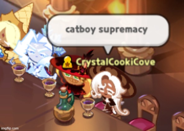 pov: latte supports catboy supremacy :) | made w/ Imgflip meme maker