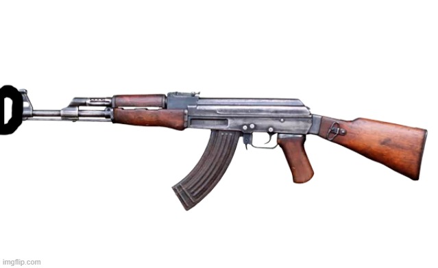 AK-47 | image tagged in ak-47 | made w/ Imgflip meme maker