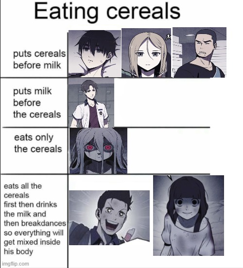 Eating cereals | image tagged in eating cereals | made w/ Imgflip meme maker