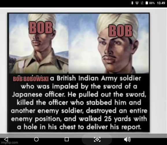 BOB; BOB; BOB BOBOWSKI | made w/ Imgflip meme maker