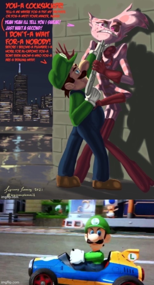 image tagged in luigi death stare | made w/ Imgflip meme maker