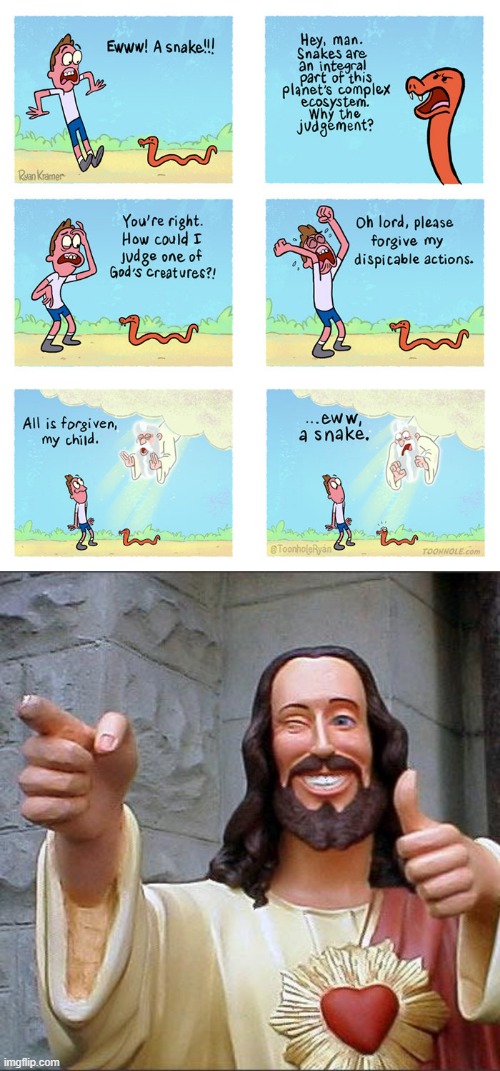 uhhhh | image tagged in memes,buddy christ,funny,comics | made w/ Imgflip meme maker