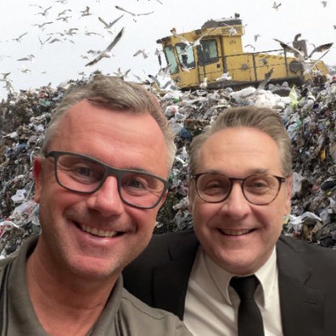 High Quality Strache & Hofer Blank Meme Template