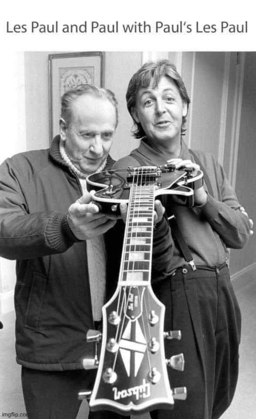 Les Paul | . | image tagged in bad pun | made w/ Imgflip meme maker