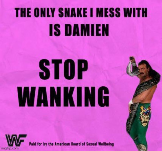 Stop wanking | image tagged in stop wanking | made w/ Imgflip meme maker
